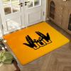Singer J-Jul Floor Mat Soft Thickened Absorbent Non-Slip Bedroom Living Room Door Mat Home Decor Flannel Rugs