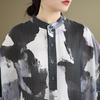 DIMANAF New 2026 Women Plus Size Long Dress Lady Summer Beach Loose Oversize Maxi Floral Print Cotton Vintage Black