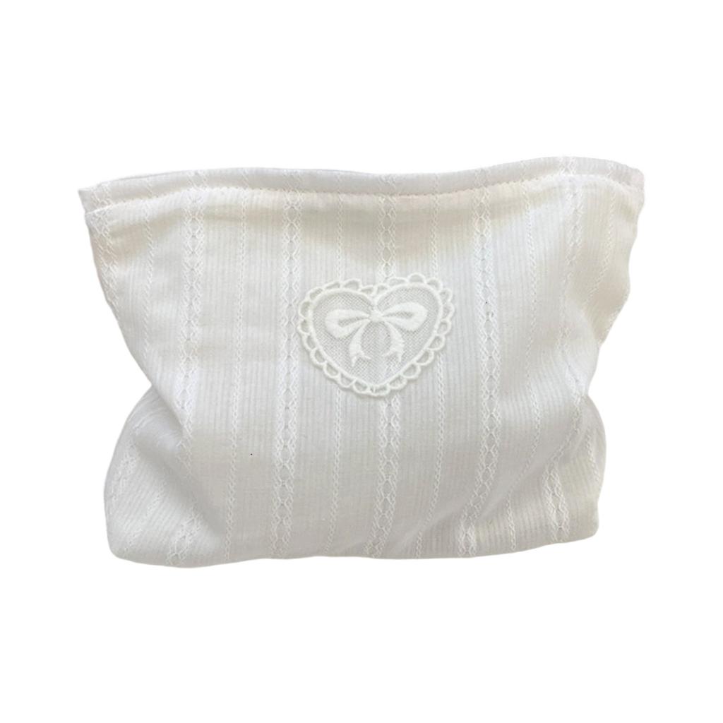 Lightweight Bows Makeup Bag Large Capacity Travel Cosmetic Organizer Toiletry Bags Travel Case for Women and Girls