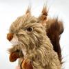 Plush Squirrels Shape Dog Toy Realistic Animal Design For Boredom Elimination And Teeth Cleaning Activity