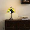 Modern Stained Glass Table Lamp Elegant Cute Retro Black Cat Bedside Night Lamp For Nightstand Bedroom Home Decor Kitchen