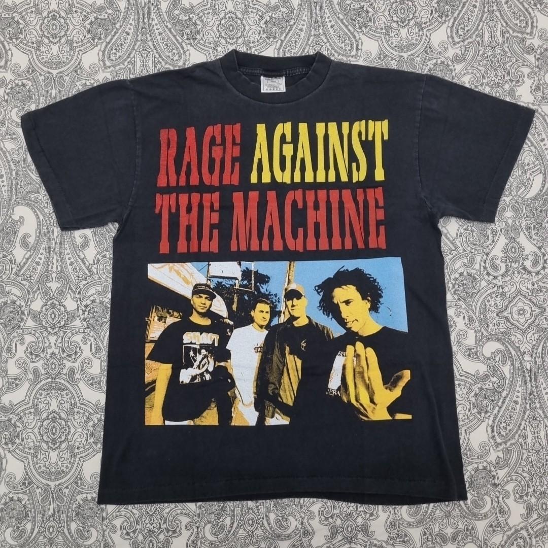 Vintage Rage Against The Machine T-Shirt Mens Womens Tees Top Large Against All Odds Graphic Print 2XL