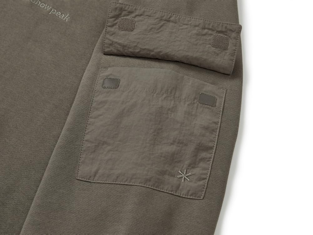 Snow Peak Land Pocket Sweatshirt Dark Size L GS-S25FMFHT60, Top, Sweatshirt, Men's/Women's, Navy,