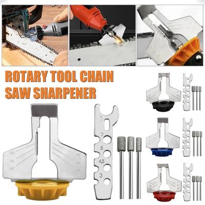 Chainsaw Sharpener Accessories Adjustable Easy To Use Chainsaw Sharpening Attachment Kit Home Gardening Tools