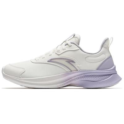Lightweight Running Comfortable Simple Non-Slip Wear-Resistant Rebound Low-Top Casual Running Shoes Women Sneaker White Purple 922515520-8