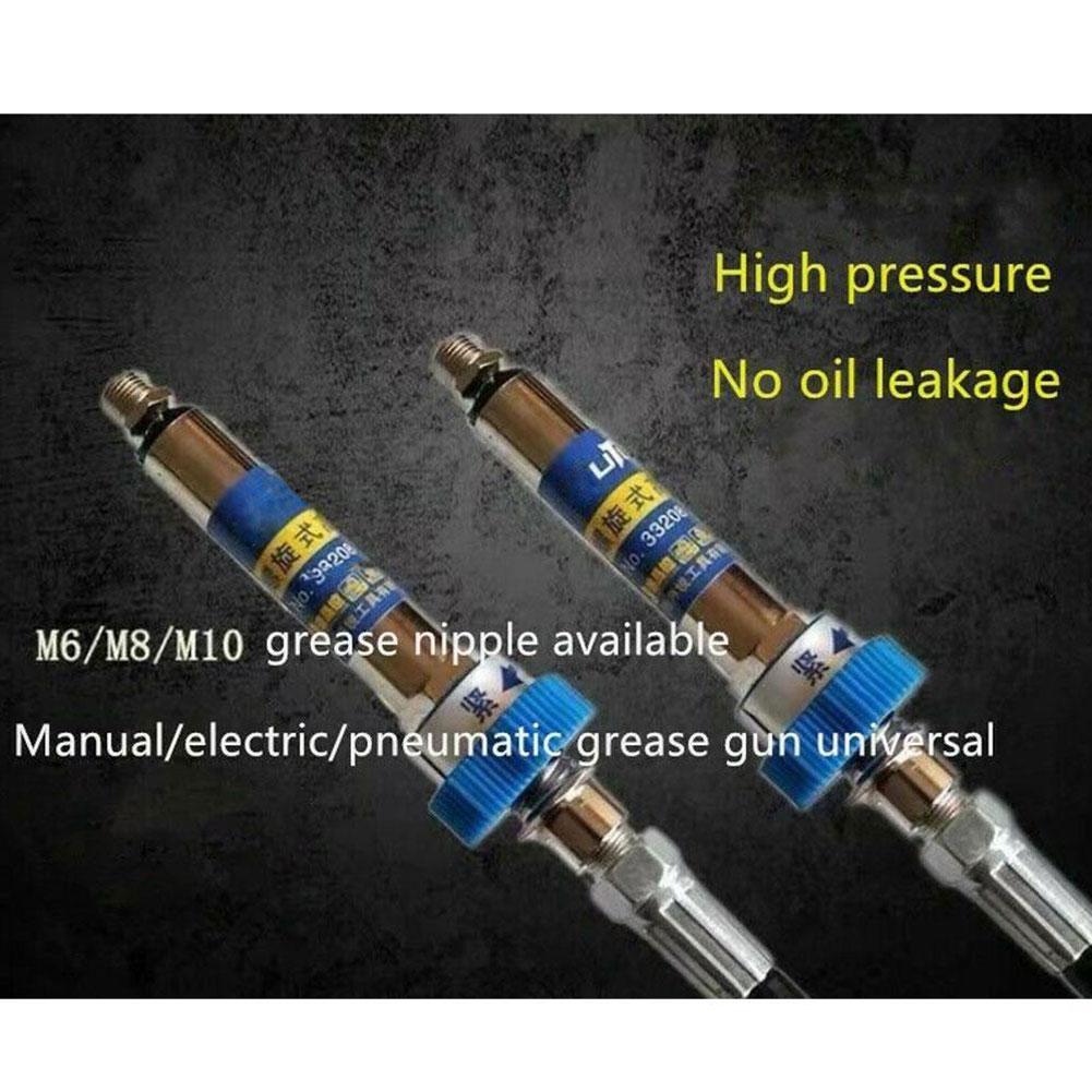 High-Pressure Grease Coupler Manual Pneumatic Electric Gun Grease Grease Nipple L4N0