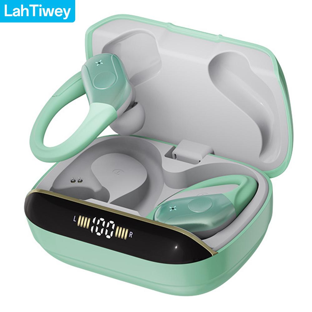 Wireless Bluetooth 5.4 Earbuds High Quality Sound and Noise Reduction Mic, 75H Playtime, Power Display, IPX7 Waterproof Earphone