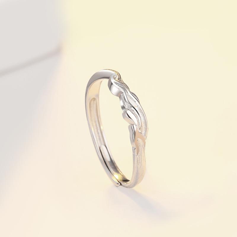 

Кольцо «Интенсивная любовь», нишевый дизайн, модное парное кольцо, свадебный подарок на День святого Валентина для друзей мужского и женского пола