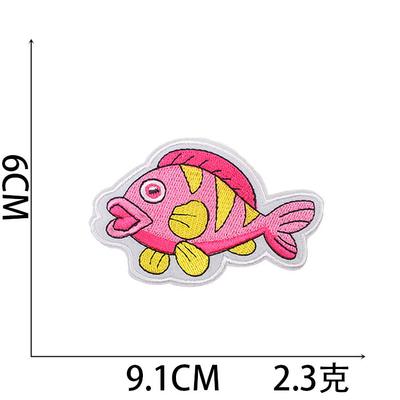 Embroidery Cloth Sticker Cartoon Embroidery Patch Sticker