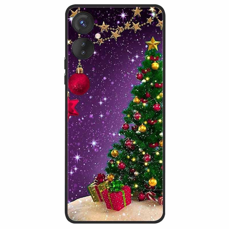 Christmas Case For Tecno Spark 9 Pro POP 5 LTE 7 7T 5 Pro Silicone Soft TPU Cover for Tecno Spark9 Pro 9Pro KH7 Case POP5 LTE