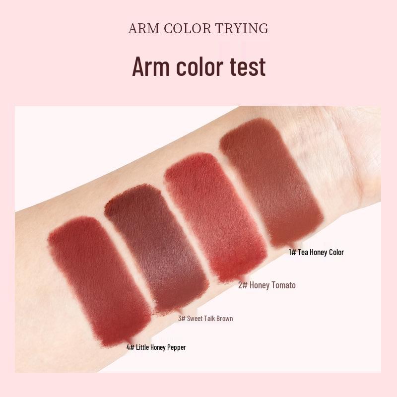 Raqi Soft Mist Charming Color Lip Glaze - Moisturizing, Long-lasting, Easy-to-Apply 2026 Lipstick Set
