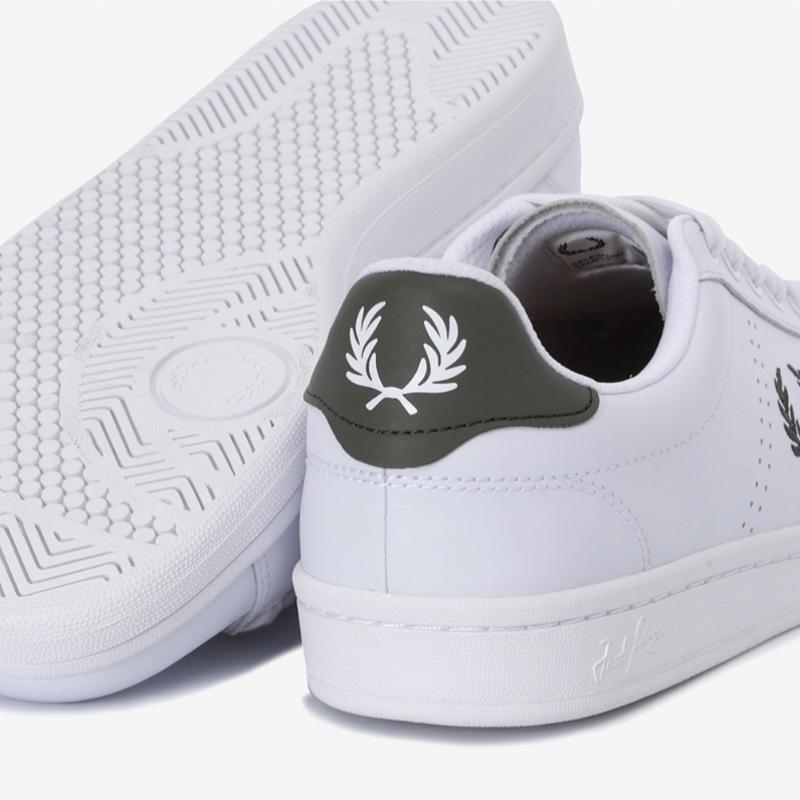 Fred Perry Men S Leather ShoeS B721 Leather Sfpu2436312 W20
