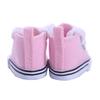 20CM Cotton Doll Shoes: 6 Points BJD Casual Mini Canvas Shoes, 5CM Size