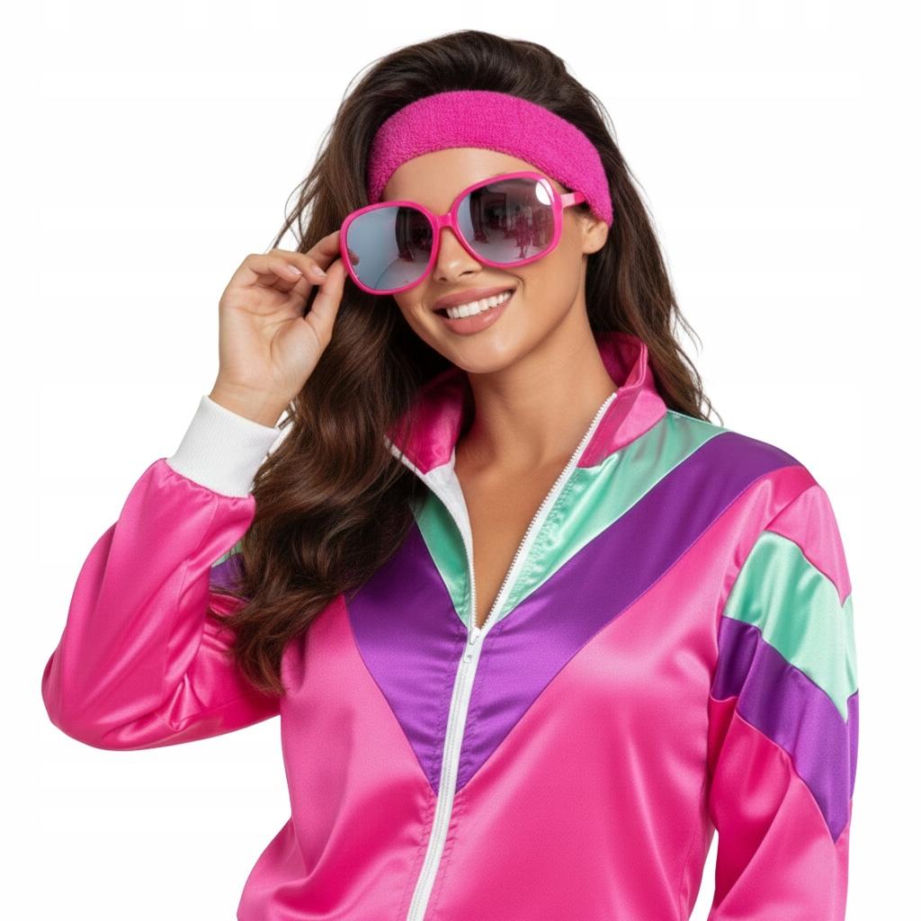 80s Tracksuit Outfit Retro Tracksuit Costume Disco Sweatshirt Vintage S