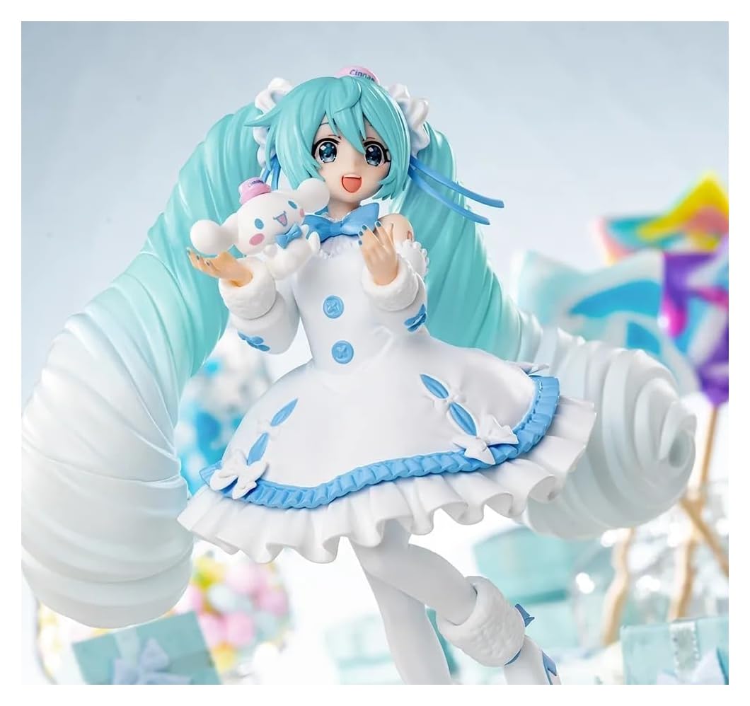 Luminasta Hatsune Miku x Cinnamoroll Figure White Dress Luminasta ver.