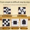 Children Hidden Block Puzzle 6 Years Abs Material Interesting Enhances Logic And Spatial Reasoning Suitable For Kids Toy Gift