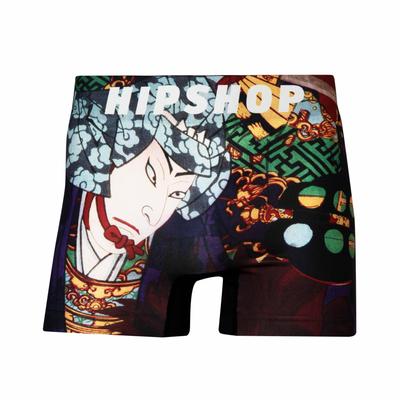 [Hip Shop] Underwear JAPAN Men's Underpants, Seamless Boxer Shorts, Polyester, Kenshin Uesugi