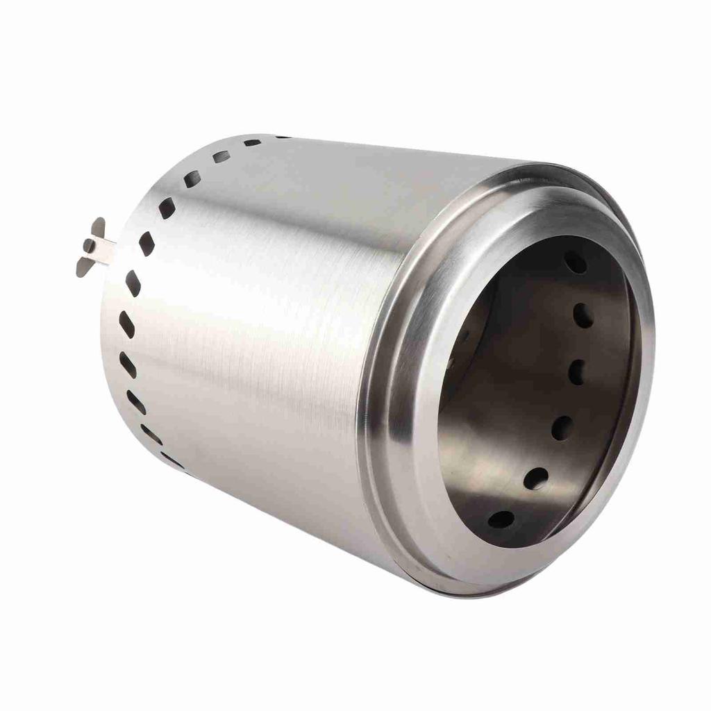 Smokeless Fire Pit Stainless Steel Outdoor Bonfire Burner Firewood Stove Heater Camping Furance Portable Wood Burning Brazier