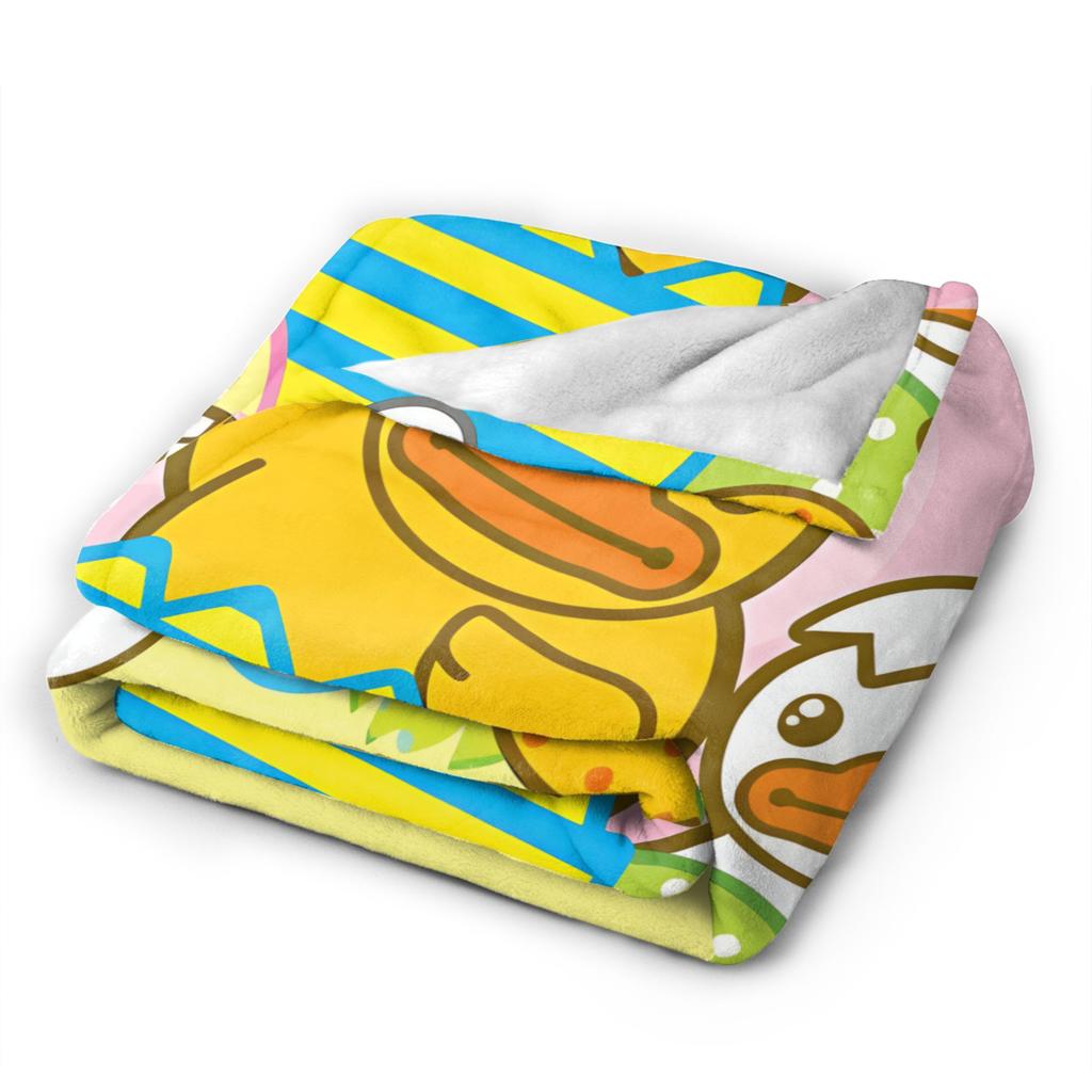 Yellow Duck Blankets Quality Warm Bedding Throws Winter Students Couch Chair Comfortable Bedspread