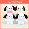 Adorable Plush Dog Keychain Soft Cute Stuffed Animal For Gifts And Decorations