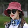 Fisherman Hat Summer Outdoor Sun Protection Breathable Wide Brim For Women