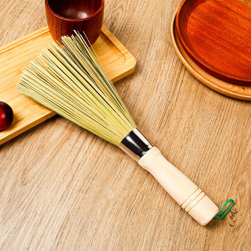 Bamboo Long Handle Pot Brush (2-pack)
