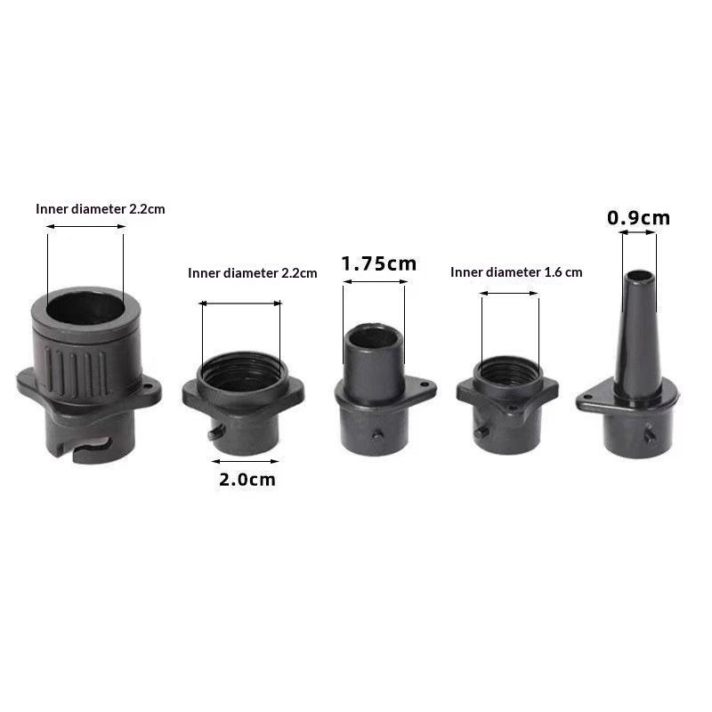 Air Valve Adaptor Kit High Compatibility Leak Free Pump Connector for SUP Board Kayak Paddle Boat Water Recreation