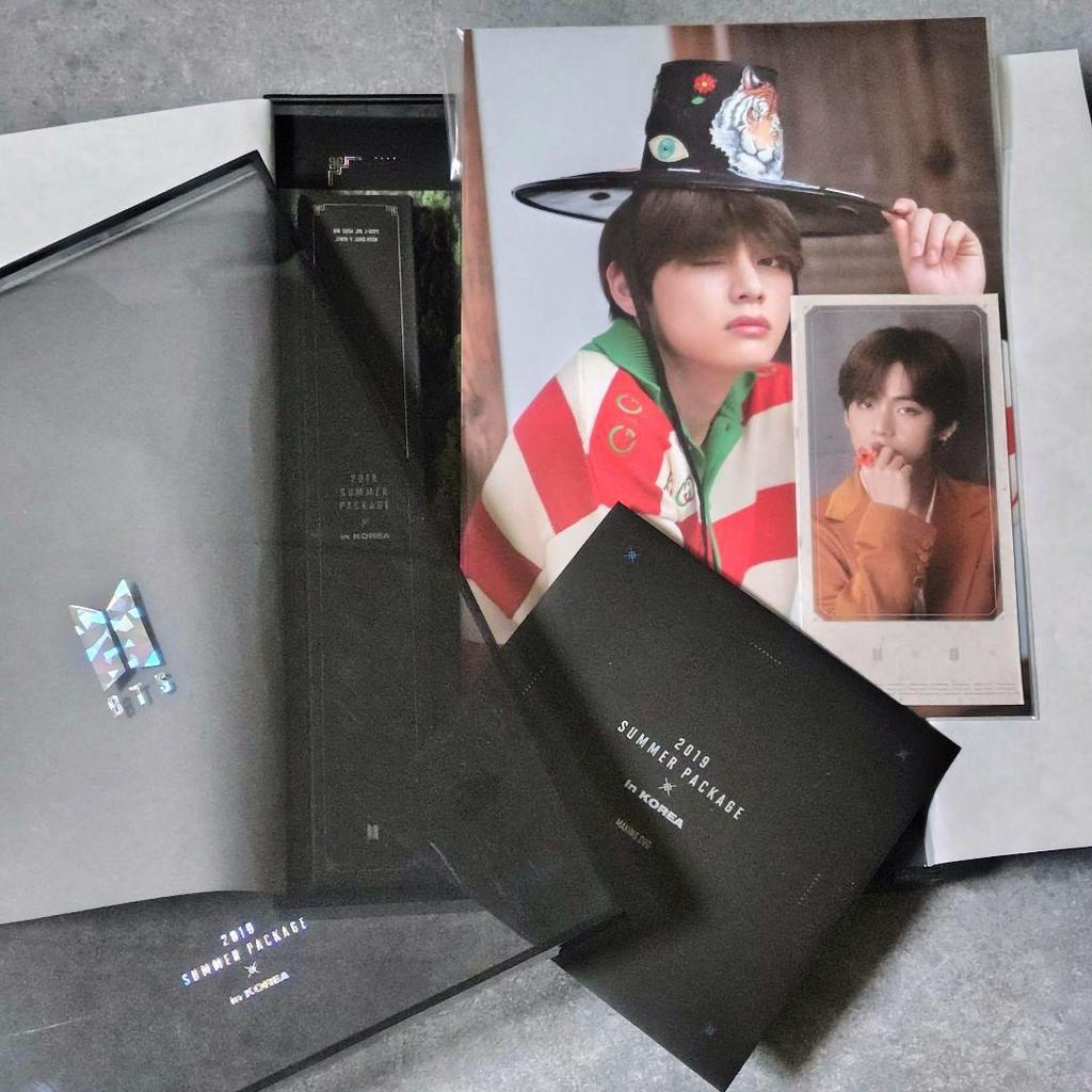 [USED] Rare! 2019 BTS SUMMER PACKAGE (with Chipped Parts) V Taehyung
