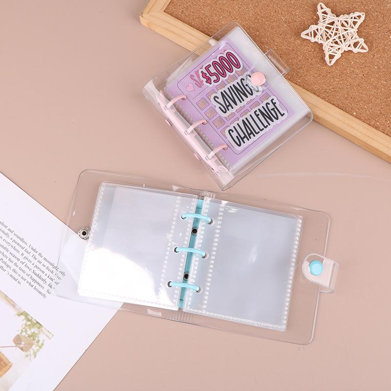 Úsporný pořadač $ 2 100/5 000 Úspory Výzva pro notebooky s volnými listy Plánovač rozpočtu bydlení Úspory v hotovosti