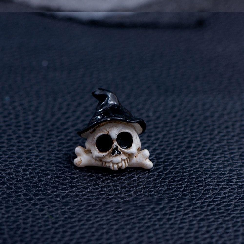 Castle Car Wizard Halloween Miniature Figurine Desktop Knick-knack Festival Supplies