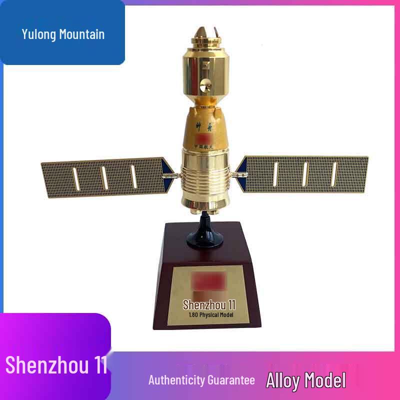 Shenzhou-11 Spacecraft Alloy Model