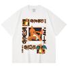 230 Gsm 100% Cotton Pokemon V5 Charmander Print Unisex Heavy Cotton T Shirt