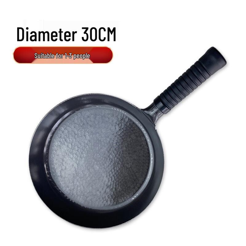 Yoshida Craftsman Hand-Forged Non-Coated Iron Frying Pan