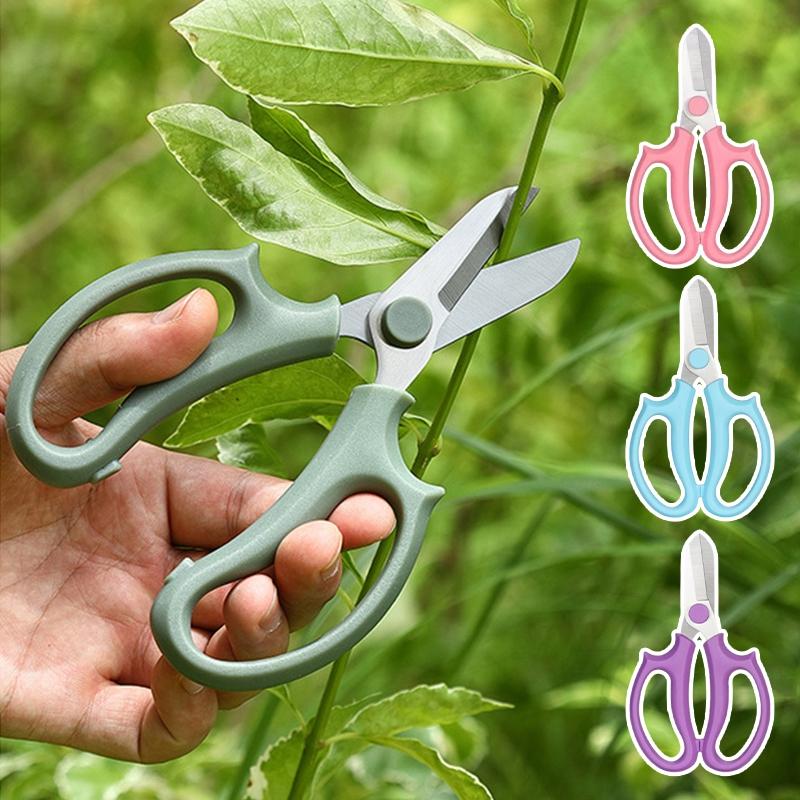 Gardening Scissors Florists Professional Flower Arranging Shears Multifunctional Household Pointed Scissors Plant Pruning Tools