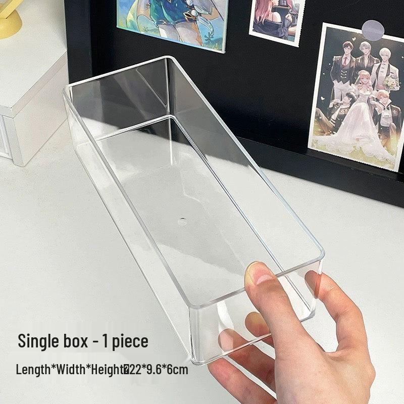 Transparent Wearable Nail Art Storage Box for Small Accessories - Hot-Selling, Partitioned Design