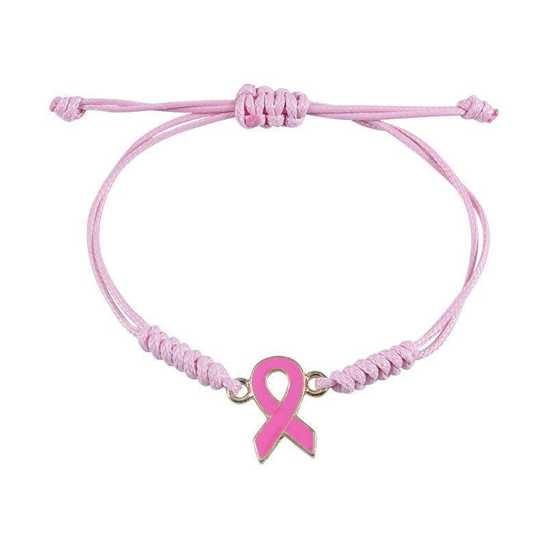 Women S Hand Woven Bracelet For Breast Health Care Simple Style