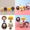Cute Pvc Tanjiro And Nezuko Demon Slayer Sitting Figures Perfect For Cake Toppers