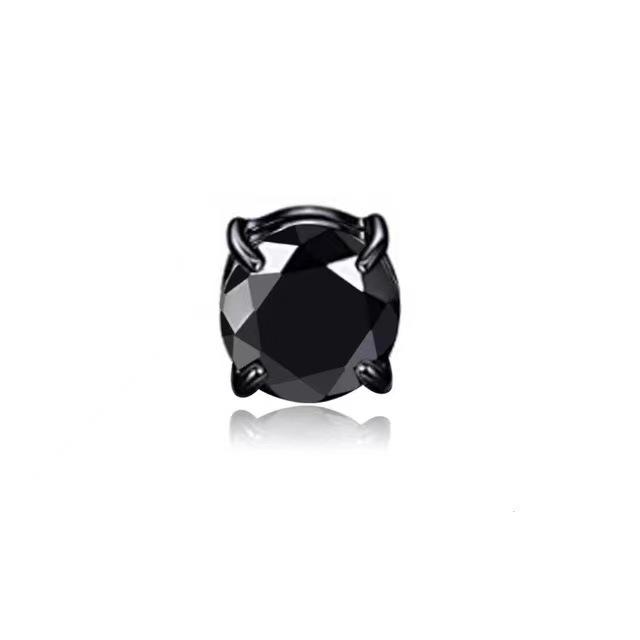 Zirconia Magnetic Studs: No-Pierce Unisex Earrings