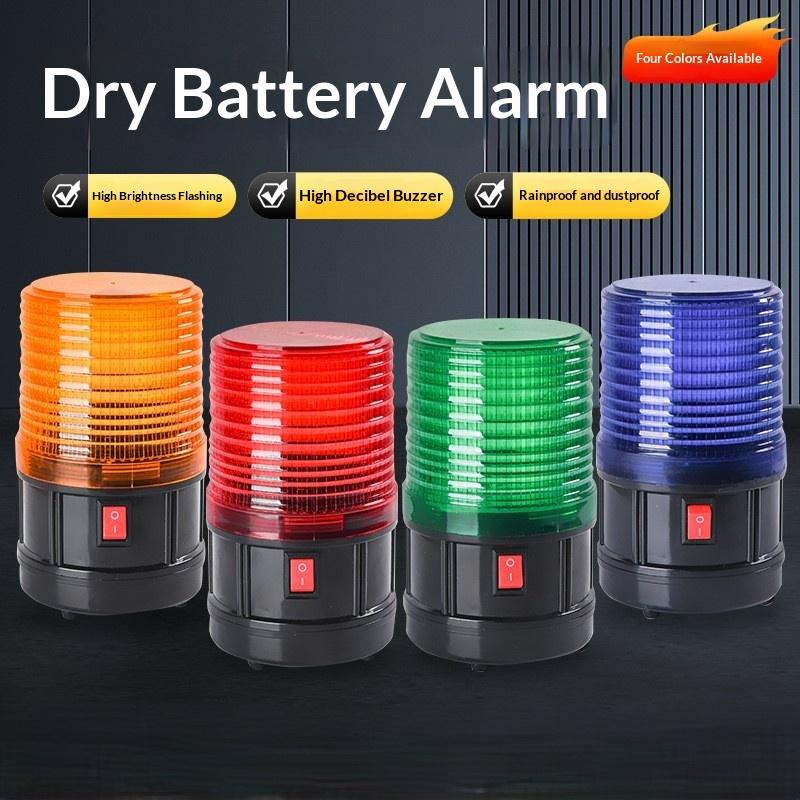 Led Warning Light Traffic Red Green Blue Yellow Flashing Strobe Alarm Lighting With Magnet Base Wireless Safety Emergency Lights