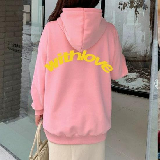 Retro American Hip Hop Letter Print Hoodie Sweatshirt