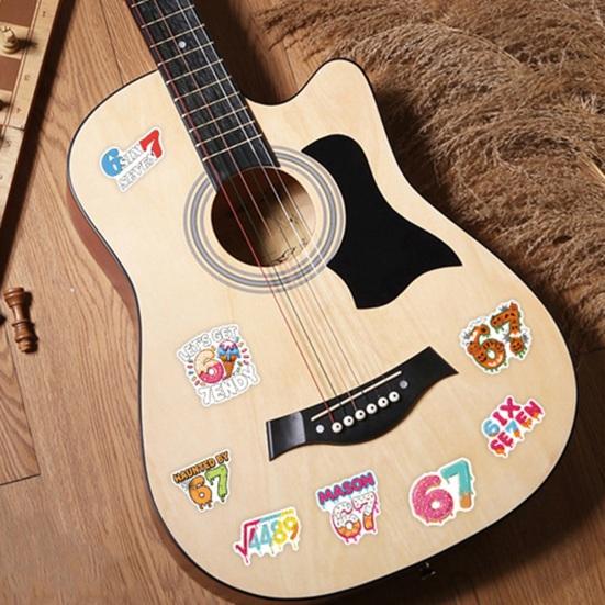 50Pcs Luggage Stickers Number 6 7 Waterproof Decorative Reusable Stickers Residue-Free Removable Stickers Travel Accessories