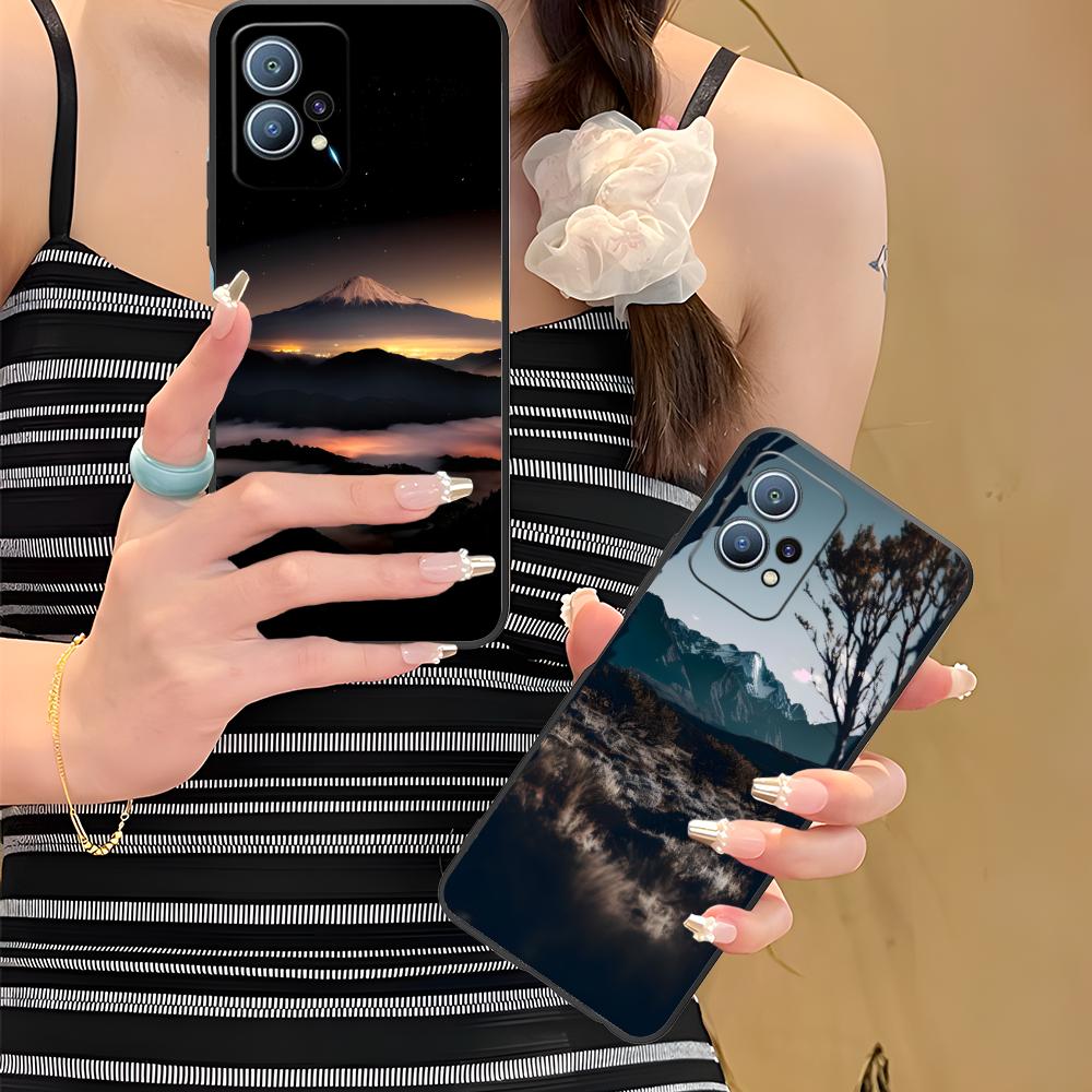 Mountain Forest Mobile Phone Case for Huawei P60 P50 P40 P30 P20 P10 P9 P8 Pro Lite Plus Colorful Printing Cover Luxury Pretty