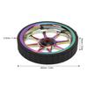 Aluminum Alloy Folding Bike Easy Wheel 82mm Widened Bearing Easy Wheel for Brompton 3sixty Folding Bike Folding Bike Easy Wheel