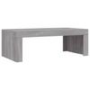 Coffee Table Gray Sonoma 102 X 50 X 36 Cm Engineered Wood