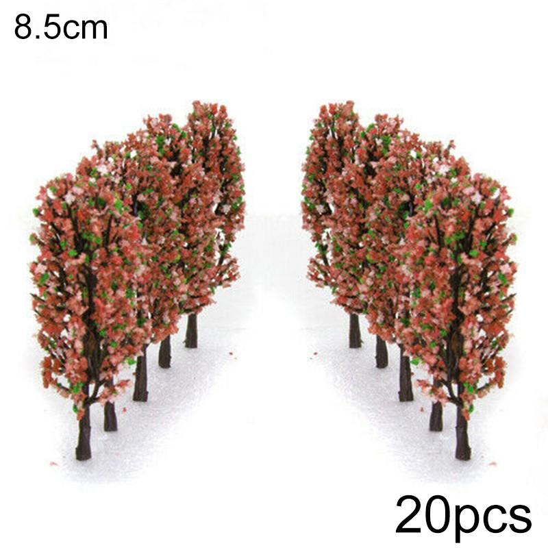 Railway Model Trees Railroad Layout Scale Diorama Landscape Decoration