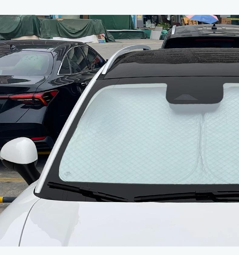 For ORA 5 2026 Car Sunshades UV Protection Side Windows Curtain Sun Shade Visor Front Windshield Interior Black Accessories 4eg