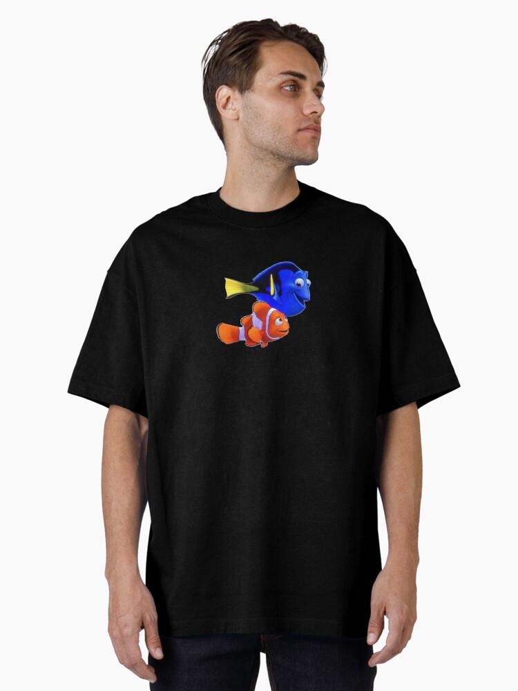 Finding Nemo Nemo and Dory Oversized T-Shirt