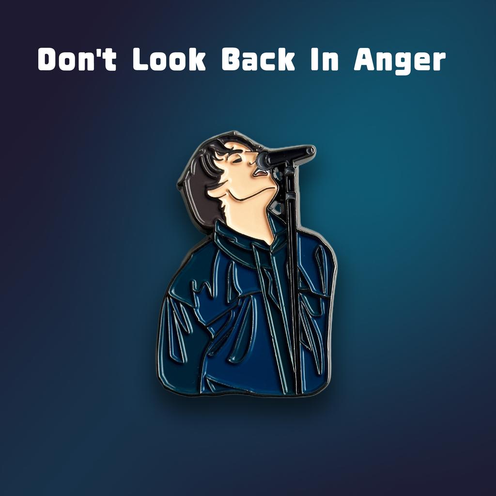 Oasis Oasis Band Liam Rock Peripheral Badge Brooch