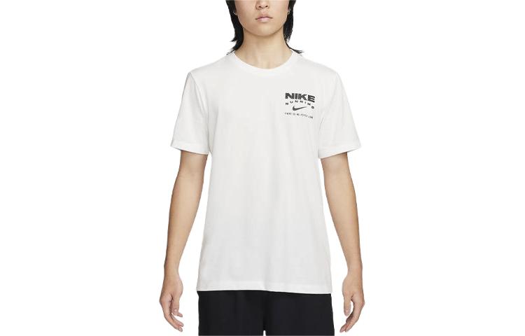 Nike Dri FIT Running T Shirt Men s Summit White FQ3919-121 M