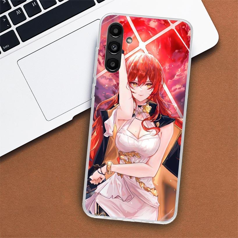 Honkai Star Rail Himeko Phone Case For Samsung Galaxy A55 A54 A53 A52 A15 A14 A13 A12 A35 A34 A33 A32 A25 A24 A23 A22 A04S A03S